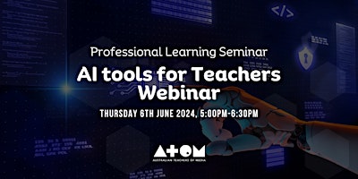 Imagem principal do evento ATOM PL 2024: AI Tools for Teachers