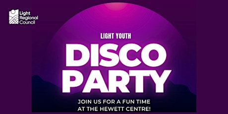 Light Youth Disco Party - Junior (8-12 years)