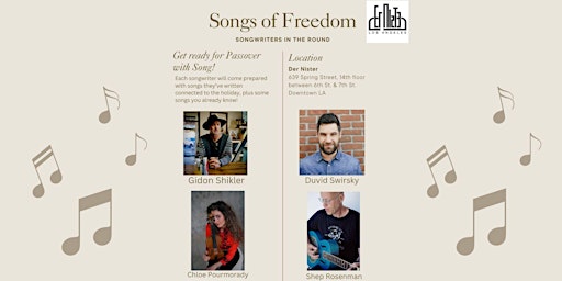 Imagem principal do evento Songs of Freedom