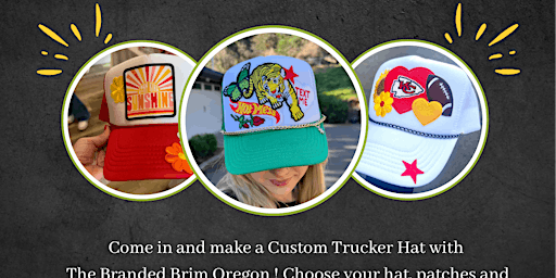 Custom Trucker Hats at Sublime Boutique primary image