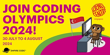 Imagen principal de Coding Olympics (Singapore Edition) 2024 Registration