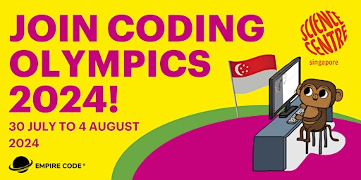 Primaire afbeelding van Coding Olympics (Singapore Edition) 2024 Registration