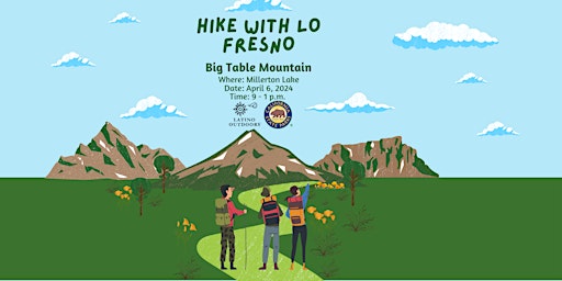 Imagem principal do evento LO Fresno | Hike Big Table Mountain