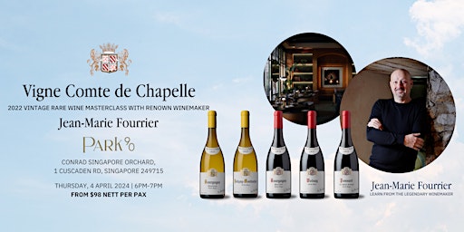 Vigne Comte de Chapelle Masterclass with Jean-Marie Fourrier primary image