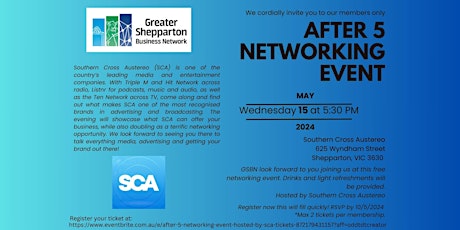 After 5 Networking Event Hosted by SCA