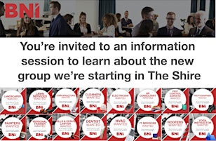 BNI Sutherland Shire Connect  Business Networking Information Session primary image