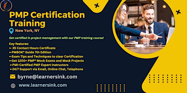 PMP Exam Prep Instructor-led Certification Training Course in New York, NY