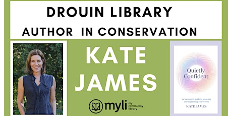 Kate James -Author in Conversation at Drouin Library
