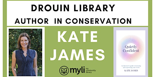 Imagen principal de Kate James -Author in Conversation at Drouin Library