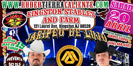 Imagem principal de JARIPEO CON LOS DOS CARNALES SABADO