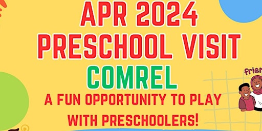 Imagem principal do evento APR 2024 Preschool Visit COMREL