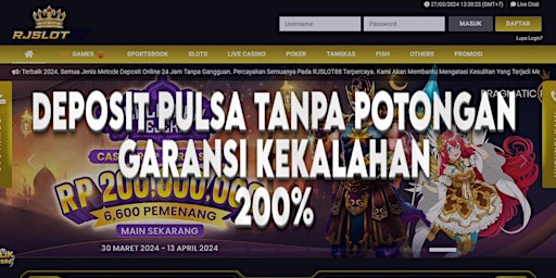 Primaire afbeelding van RJSLOT Daftar Bonus New Member 100 Garansi Kekalahan RJSLOT