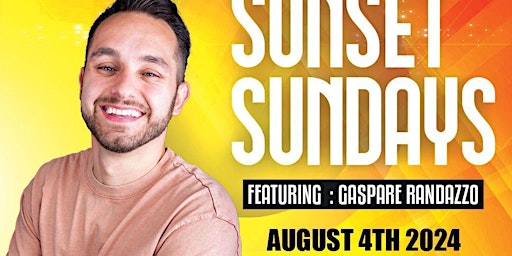 Sunset Sundays Presents: Comedian Gaspare Randazzo primary image