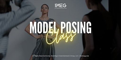 Imagem principal do evento Model Posing Class by IMEG