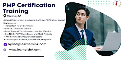 PMP Exam Prep Instructor-led Certification Training Course in Phoenix, AZ  primärbild