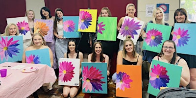 Adelaide Paint and  Sip -  Bold Floral primary image