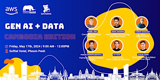 Imagen principal de GEN AI + DATA -  Cambodia Edition