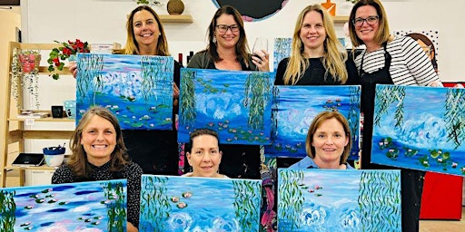 Primaire afbeelding van Paint and Sip -  Monet's Water Lilies (BYO Drinks & Nibbles)