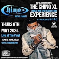 Imagem principal de CHINO XL with Special Guest A-F-R-O Live at THE VIRGIL in LA