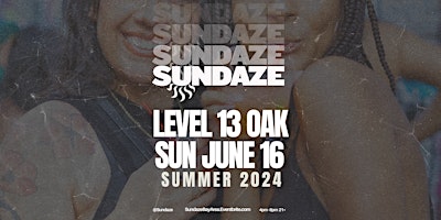Sundaze Day Party: Summer 2024 primary image