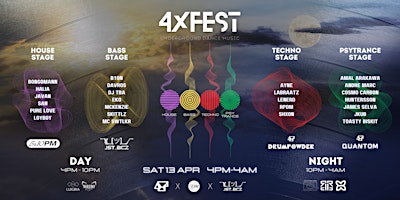 Imagen principal de 4xFEST feat. 5210PM & JST BCZ