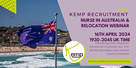 Kemp Recruitment Nurse in Australia and Relocation Webinar