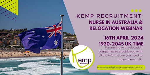 Imagen principal de Kemp Recruitment Nurse in Australia and Relocation Webinar