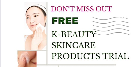 Free! Experience yourself the magic of Korean skincare!
