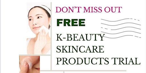 Imagem principal do evento Free! Experience yourself the magic of Korean skincare!