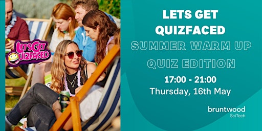 Imagen principal de Lets Get Quizfaced: Summer Warm Up Quiz Edition