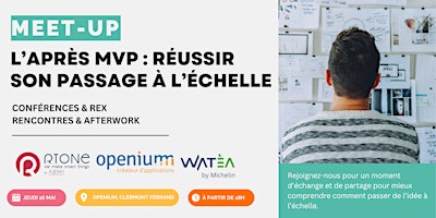 Primaire afbeelding van Meet up x Openium x Watèa by Michelin  : L’après MVP