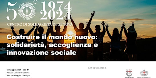 Imagem principal do evento Costruire il Mondo Nuovo: solidarietà, accoglienza e innovazione sociale