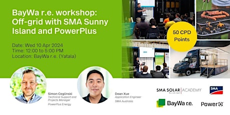 BayWa r.e. workshop: Off-grid with SMA Sunny Island and PowerPlus