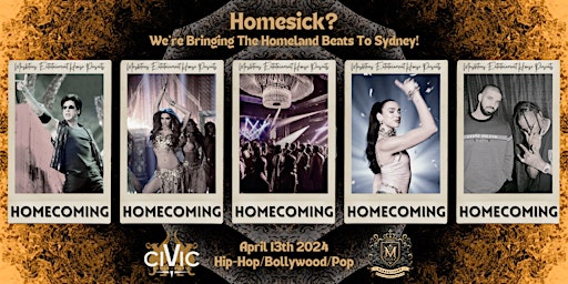 Primaire afbeelding van Homecoming 2024 (Bollywood| Hip Hop| R&B| Pop)