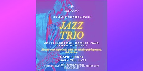Soulful Standards & Swing with EJ Trio