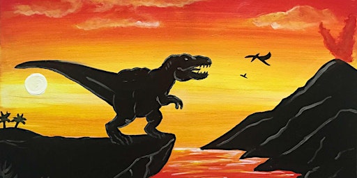 Primaire afbeelding van Jurassic End - Paint and Sip by Classpop!™