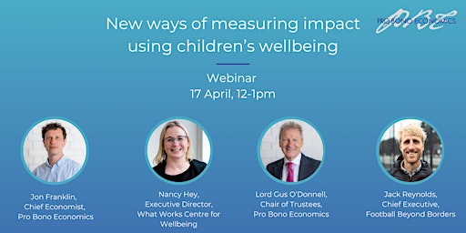 New ways of measuring impact using children’s wellbeing  primärbild