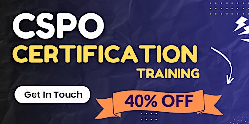 Primaire afbeelding van CSPO Certification Training