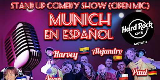 Hauptbild für SHOW DE STAND UP COMEDY EN ESPAÑOL - 16Hs Early show