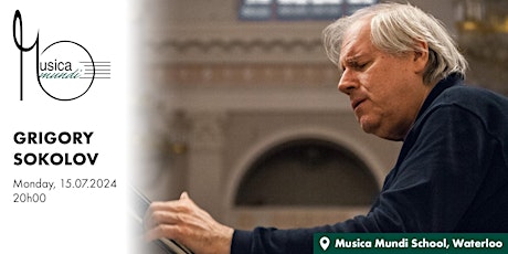 Imagen principal de Grigory Sokolov (piano recital)