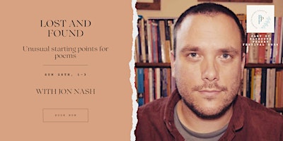 Imagen principal de Lost And Found - Workshop with Jon Nash