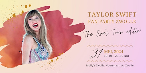 Imagem principal do evento Taylor Swift party: The Era’s Tour editie