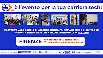 TECH JOBS fair Firenze 24