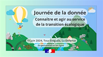 Hauptbild für Journée de la donnée au service de la transition écologique 2024