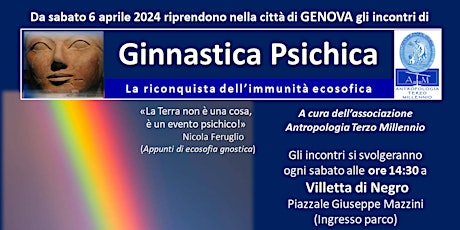 GINNASTICA PSICHICA (ciclo di incontri a Genova)