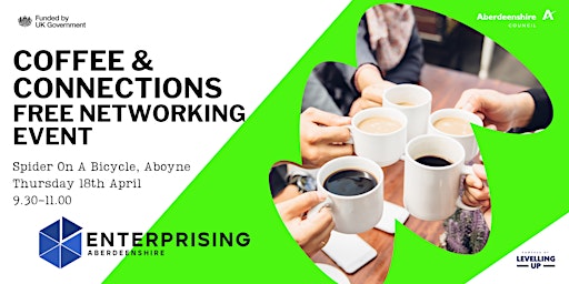 Image principale de Coffee & Connections FREE Networking Event
