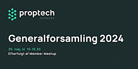 Image principale de 2024 Annual General Meeting / Generalforsamling i PropTech Denmark