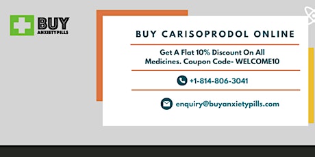 Simple Checkout : Buy Carisoprodol Online Overnight