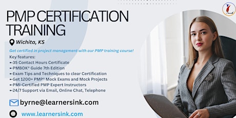 PMP Exam Prep Instructor-led Training Course in Wichita, KS