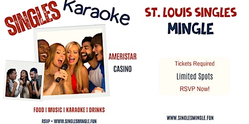 Primaire afbeelding van Meet Singles at Karaoke Night in Ameristar Casino
